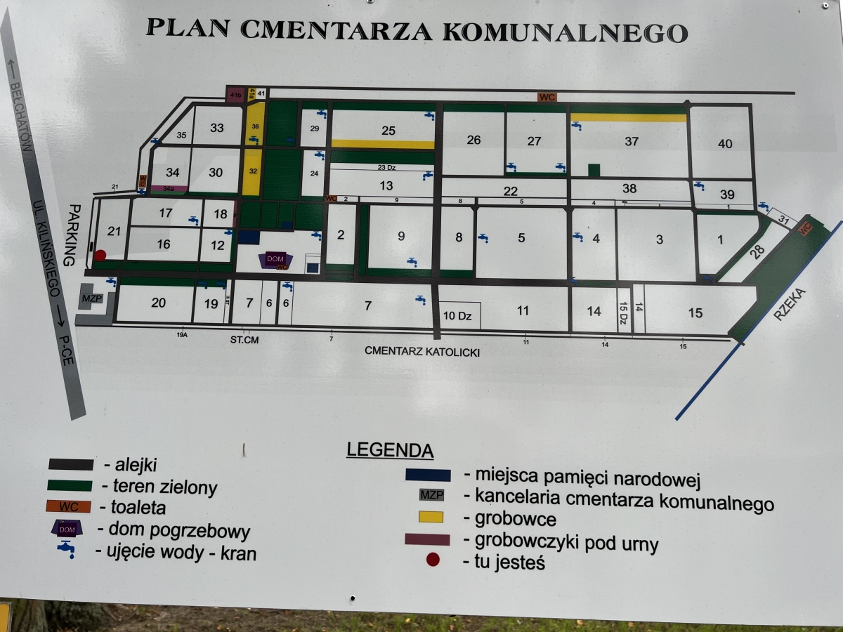 Cmentarz Komunalny w Pabianicach [kliknij i zobacz - mapa]